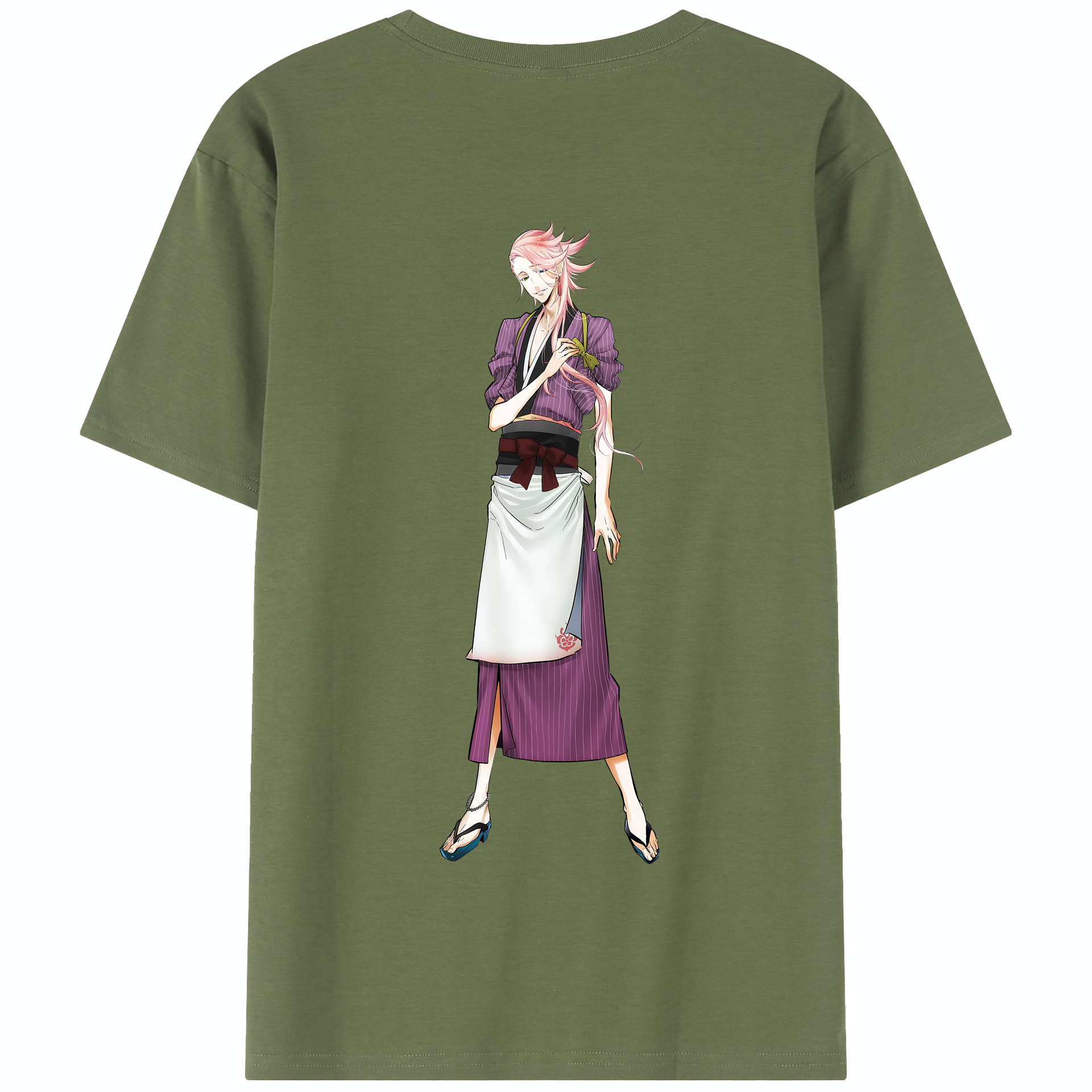 （画像用） 刀剣乱舞 Touken Ranbu 綿100％半袖Tシャツ（背面プリント）